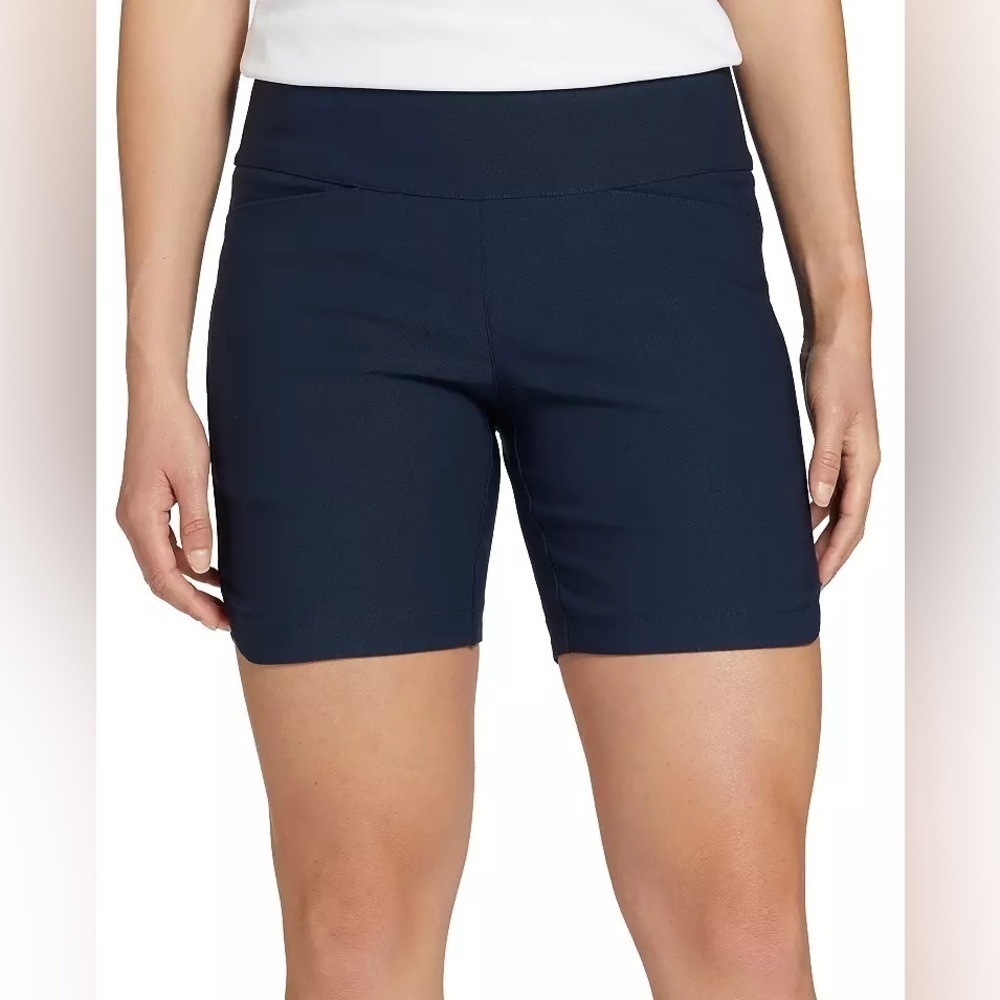 NWT Lady Hagen Women’s Sculpt 7” Golf Shorts in Navy Blue size Small